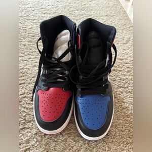 Jordan Sneakers Red and Blue